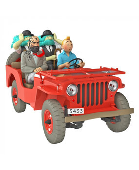 Tintinimaginatio Tintin Car 1/24 #47 The Jeep of the Desert Tintinimaginatio Tintin Car 1/24 #47 The Jeep of the Desert