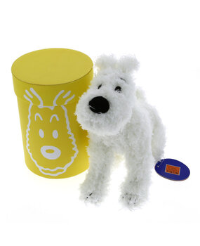 Tintinimaginatio Tintin Plush Figure Snowy + Box 20 cm Tintinimaginatio Tintin Plush Figure Snowy + Box 20 cm