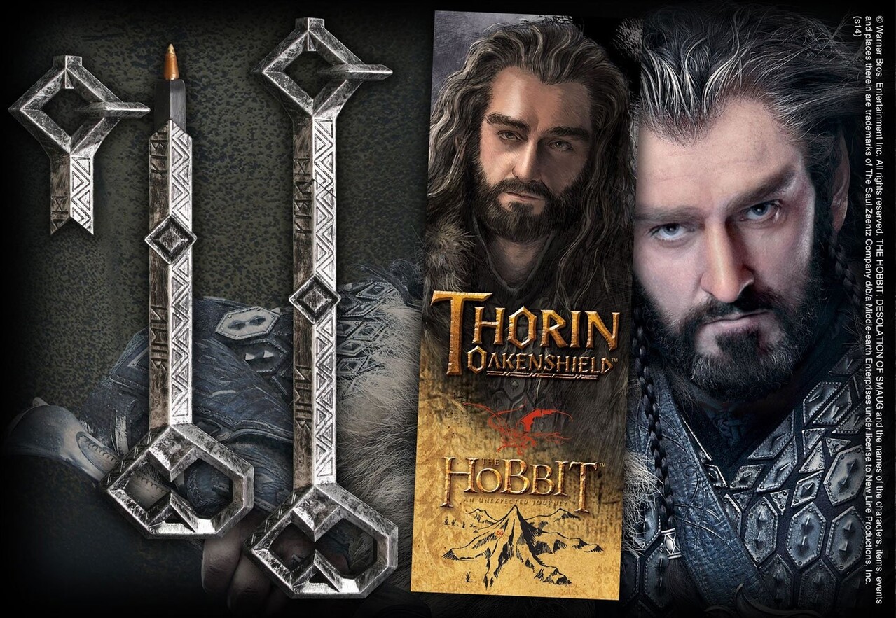 The Noble Collection The Hobbit Pen & Bladwijzer Thorin The Noble Collection The Hobbit Pen & Bladwijzer Thorin