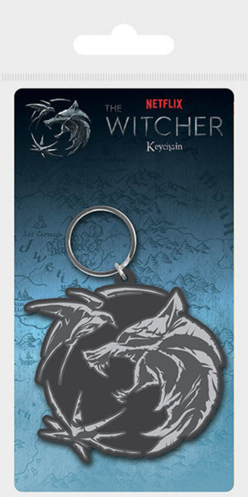 Pyramid International The Witcher Wolf Star Keychain, Pyramid International The Witcher Wolf Star Keychain,