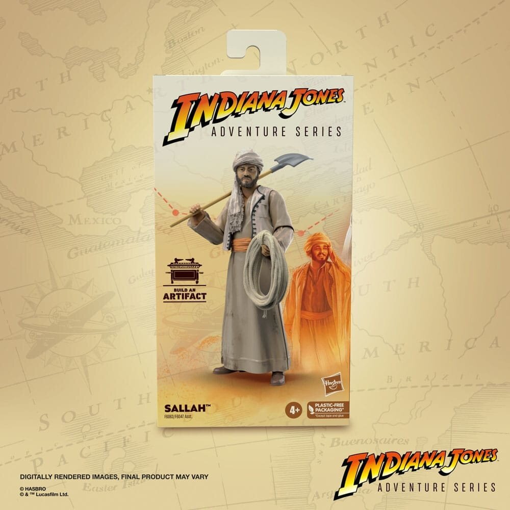 Hasbro Indiana Jones Adventure Series Action Figure Sallah (Raiders of the Lost Ark) 15 cm Hasbro Indiana Jones Adventure Series Action Figure Sallah (Raiders of the Lost Ark) 15 cm