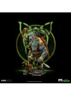 Iron Studios Teenage Mutant Ninja Turtles BDS Art Scale Statue 1/10 Rocksteady 24 cm