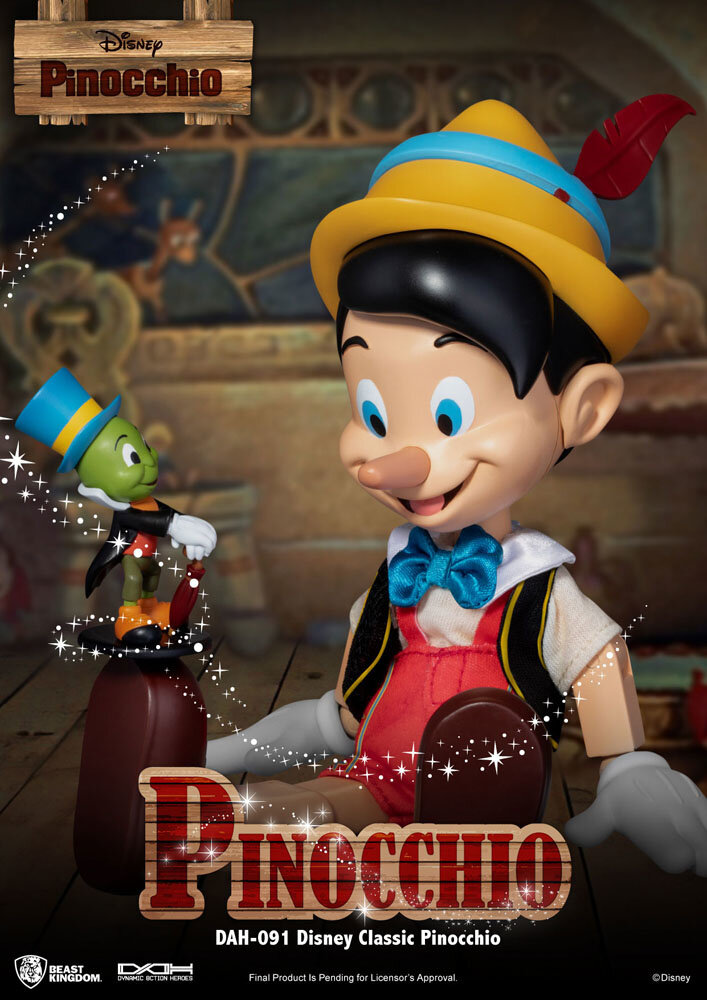 Beast Kingdom Disney Classic Dynamic 8ction Heroes Action Figure 1/9 Pinocchio 18 cm Beast Kingdom Disney Classic Dynamic 8ction Heroes Action Figure 1/9 Pinocchio 18 cm