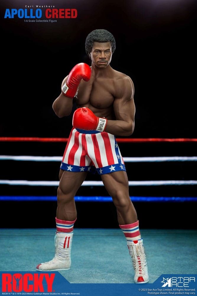 Star Ace Toys Rocky Statue 1/6 Apollo Creed Deluxe Version 36 cm Star Ace Toys Rocky Statue 1/6 Apollo Creed Deluxe Version 36 cm