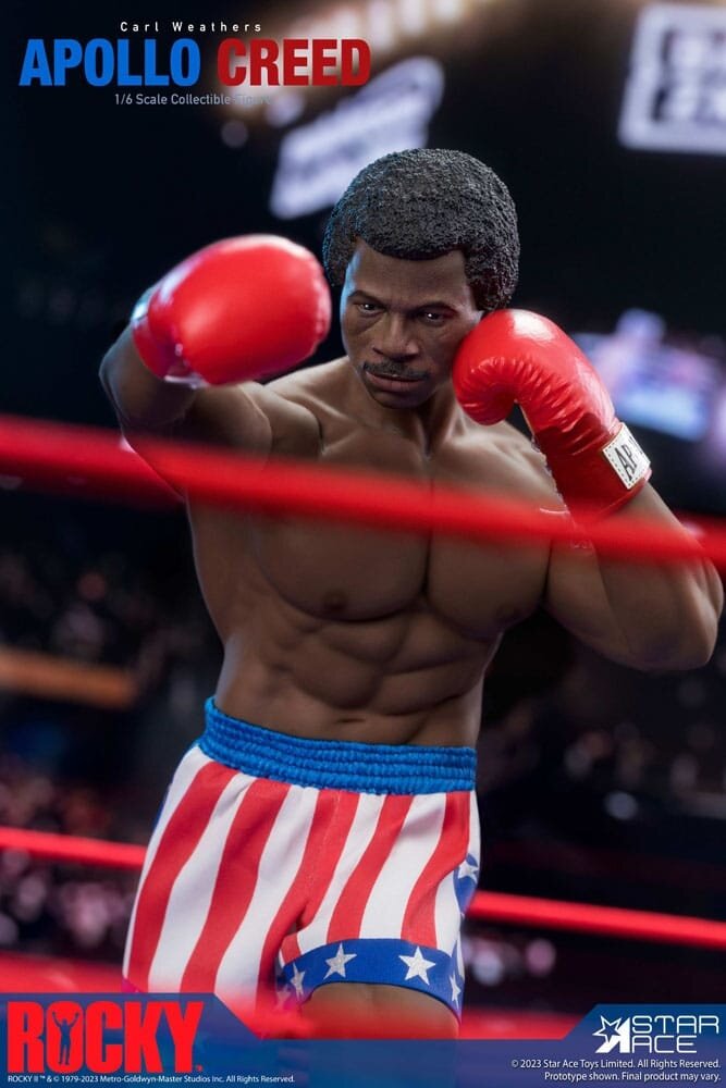 Star Ace Toys Rocky Statue 1/6 Apollo Creed Deluxe Version 36 cm Star Ace Toys Rocky Statue 1/6 Apollo Creed Deluxe Version 36 cm