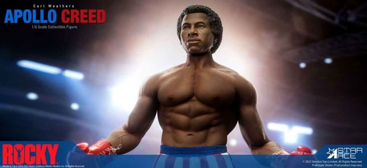 Star Ace Toys Rocky Statue 1/6 Apollo Creed Deluxe Version 36 cm Star Ace Toys Rocky Statue 1/6 Apollo Creed Deluxe Version 36 cm