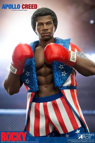 Star Ace Toys Rocky Statue 1/6 Apollo Creed Deluxe Version 36 cm Star Ace Toys Rocky Statue 1/6 Apollo Creed Deluxe Version 36 cm