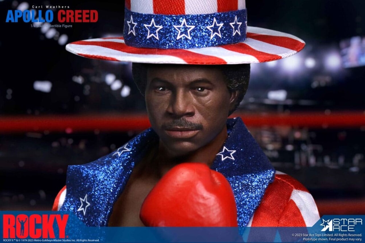 Star Ace Toys Rocky Statue 1/6 Apollo Creed Deluxe Version 36 cm Star Ace Toys Rocky Statue 1/6 Apollo Creed Deluxe Version 36 cm
