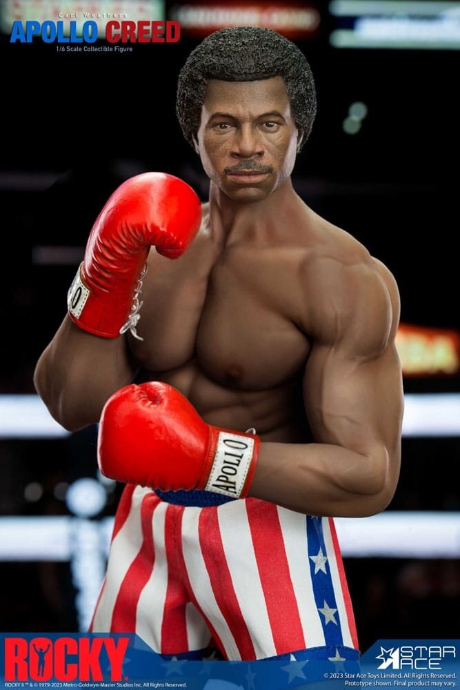 Star Ace Toys Rocky Statue 1/6 Apollo Creed Standard Version 36 cm Star Ace Toys Rocky Statue 1/6 Apollo Creed Standard Version 36 cm