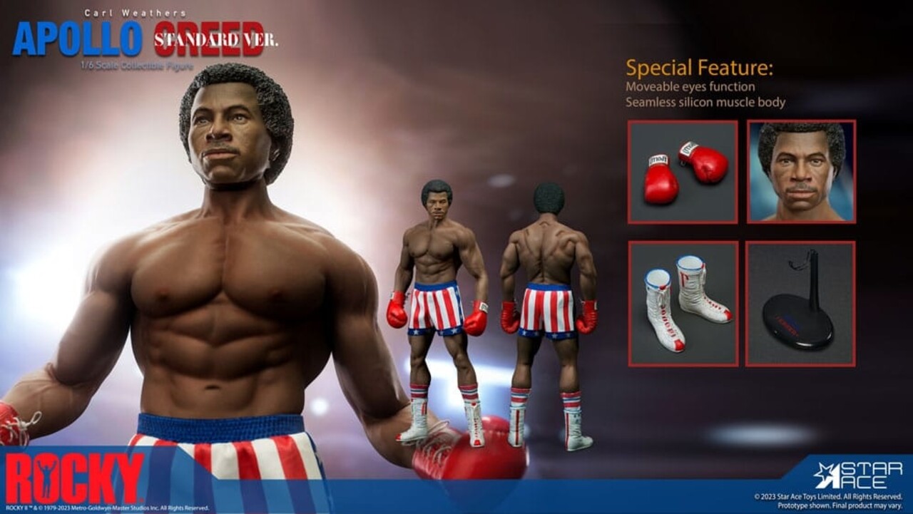 Star Ace Toys Rocky Statue 1/6 Apollo Creed Standard Version 36 cm Star Ace Toys Rocky Statue 1/6 Apollo Creed Standard Version 36 cm