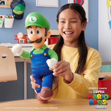 The Super Mario Bros. Movie - Jakks Pacific - Figurine articulée Luigi