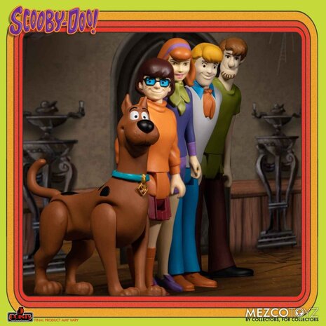 Mezco Toyz Scooby-Doo Friends and Foes Deluxe Action Figure Box Set Mezco Toyz Scooby-Doo Friends and Foes Deluxe Action Figure Box Set