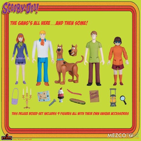 Mezco Toyz Scooby-Doo Friends and Foes Deluxe Action Figure Box Set Mezco Toyz Scooby-Doo Friends and Foes Deluxe Action Figure Box Set