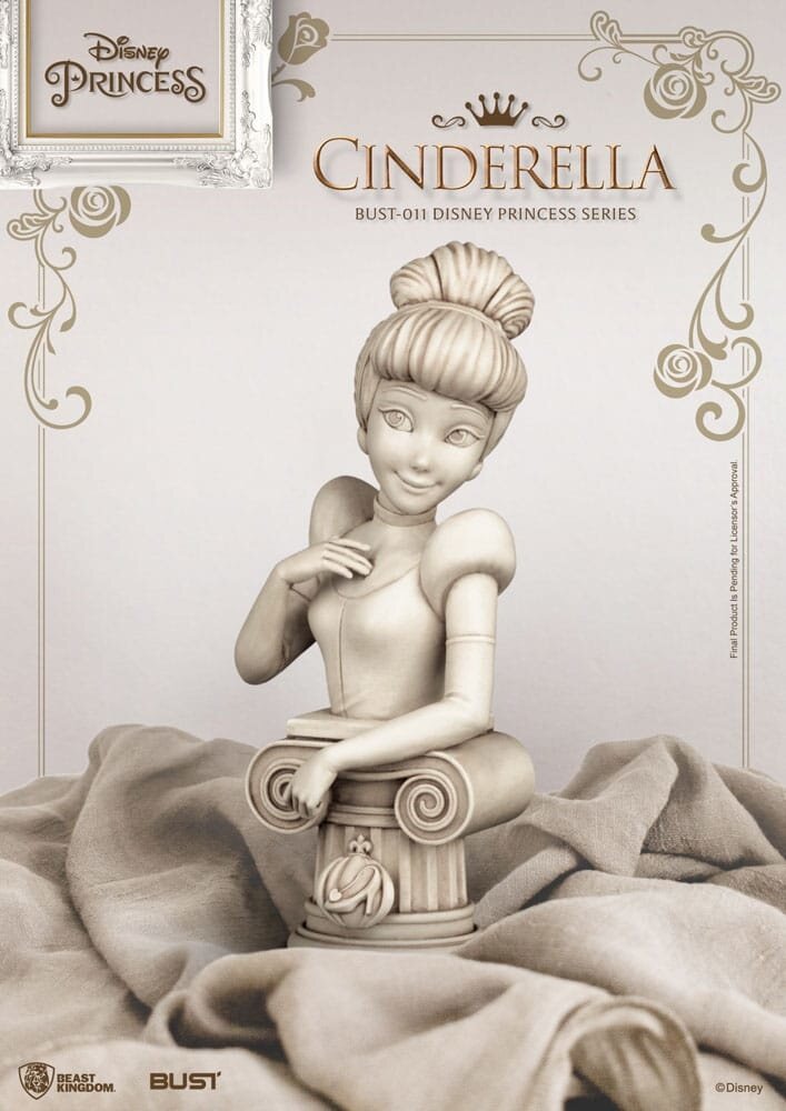 Beast Kingdom Assepoester Disney Princess Series PVC Bust Cinderella 15 cm Beast Kingdom Assepoester Disney Princess Series PVC Bust Cinderella 15 cm
