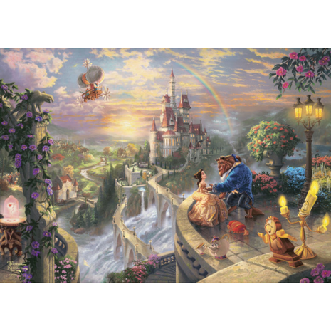 Schmidt Disney Dreams Puzzel Belle en het Beest Falling in Love (500 stukken) Schmidt Disney Dreams Puzzel Belle en het Beest Falling in Love (500 stukken)