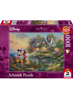 Schmidt Disney Dreams Puzzel Mickey and Minnie Sweetheart Cove (1000 stukken)