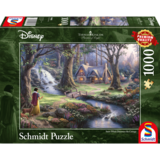 Schmidt Disney Dreams Jigsaw Puzzle Snow White Discovers the Cottage (1000 pieces) Schmidt Disney Dreams Jigsaw Puzzle Snow White Discovers the Cottage (1000 pieces)