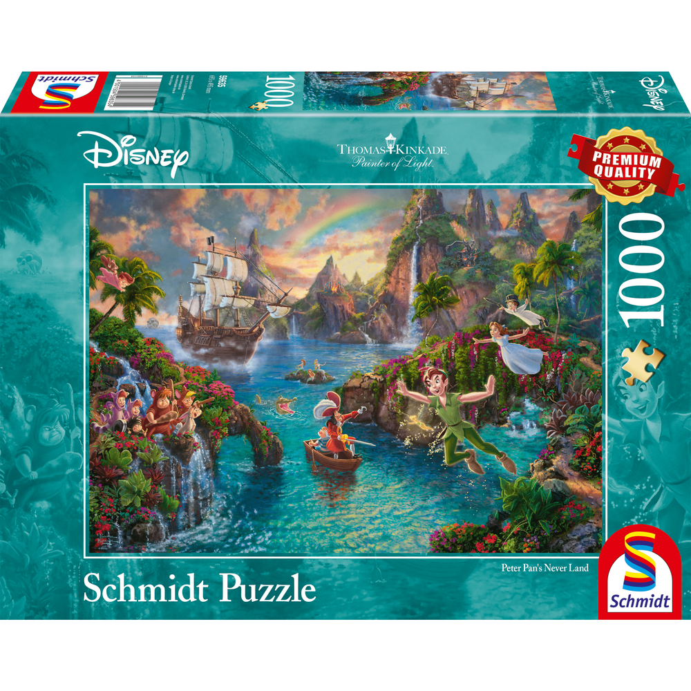 Schmidt Disney Dreams Puzzel Peter Pan's Never Land (1000 stukken) Schmidt Disney Dreams Puzzel Peter Pan's Never Land (1000 stukken)