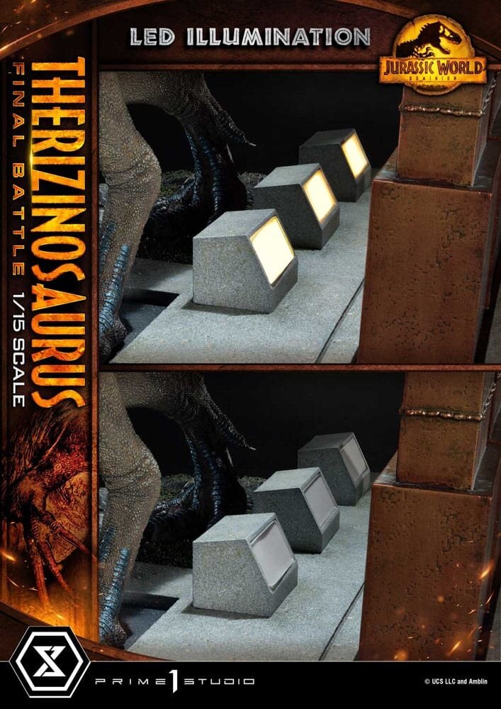 Prime 1 Studio Jurassic World: Dominion Legacy Museum Collection Statue 1/15 Therizinosaurus Final Battle Bonus Version 55 cm Prime 1 Studio Jurassic World: Dominion Legacy Museum Collection Statue 1/15 Therizinosaurus Final Battle Bonus Version 55 cm