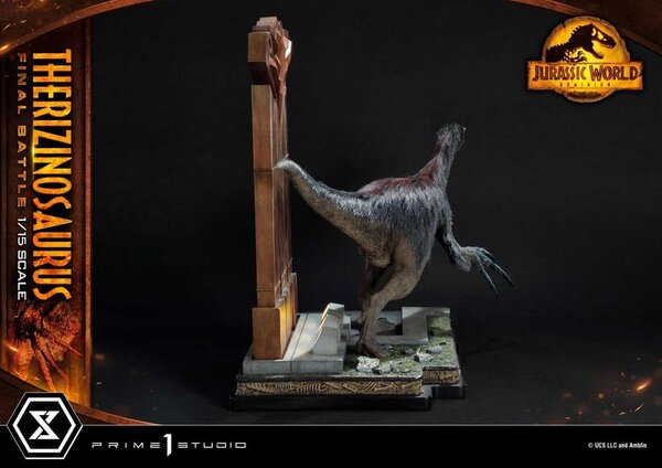 Prime 1 Studio Jurassic World: Dominion Legacy Museum Collection Statue 1/15 Therizinosaurus Final Battle Bonus Version 55 cm Prime 1 Studio Jurassic World: Dominion Legacy Museum Collection Statue 1/15 Therizinosaurus Final Battle Bonus Version 55 cm