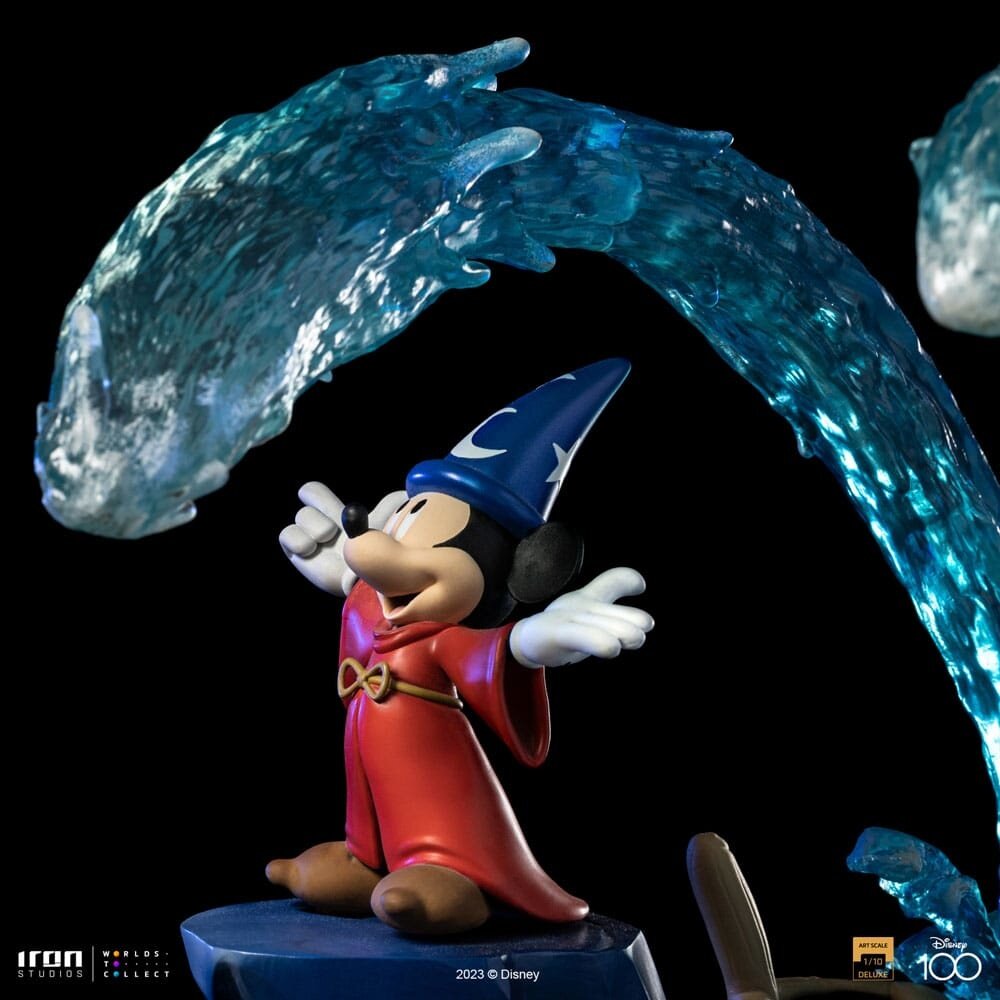 Iron Studios Disney Art Scale Deluxe Statue 1/10 Mickey Fantasia Deluxe 51 cm Iron Studios Disney Art Scale Deluxe Statue 1/10 Mickey Fantasia Deluxe 51 cm
