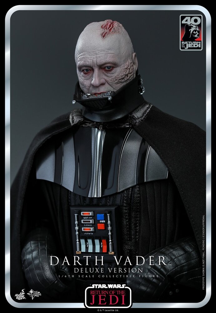 Hot Toys Star Wars: Return of the Jedi 40th Anniversary Action Figure 1/6 Deluxe Version Darth Vader 35 cm Hot Toys Star Wars: Return of the Jedi 40th Anniversary Action Figure 1/6 Deluxe Version Darth Vader 35 cm