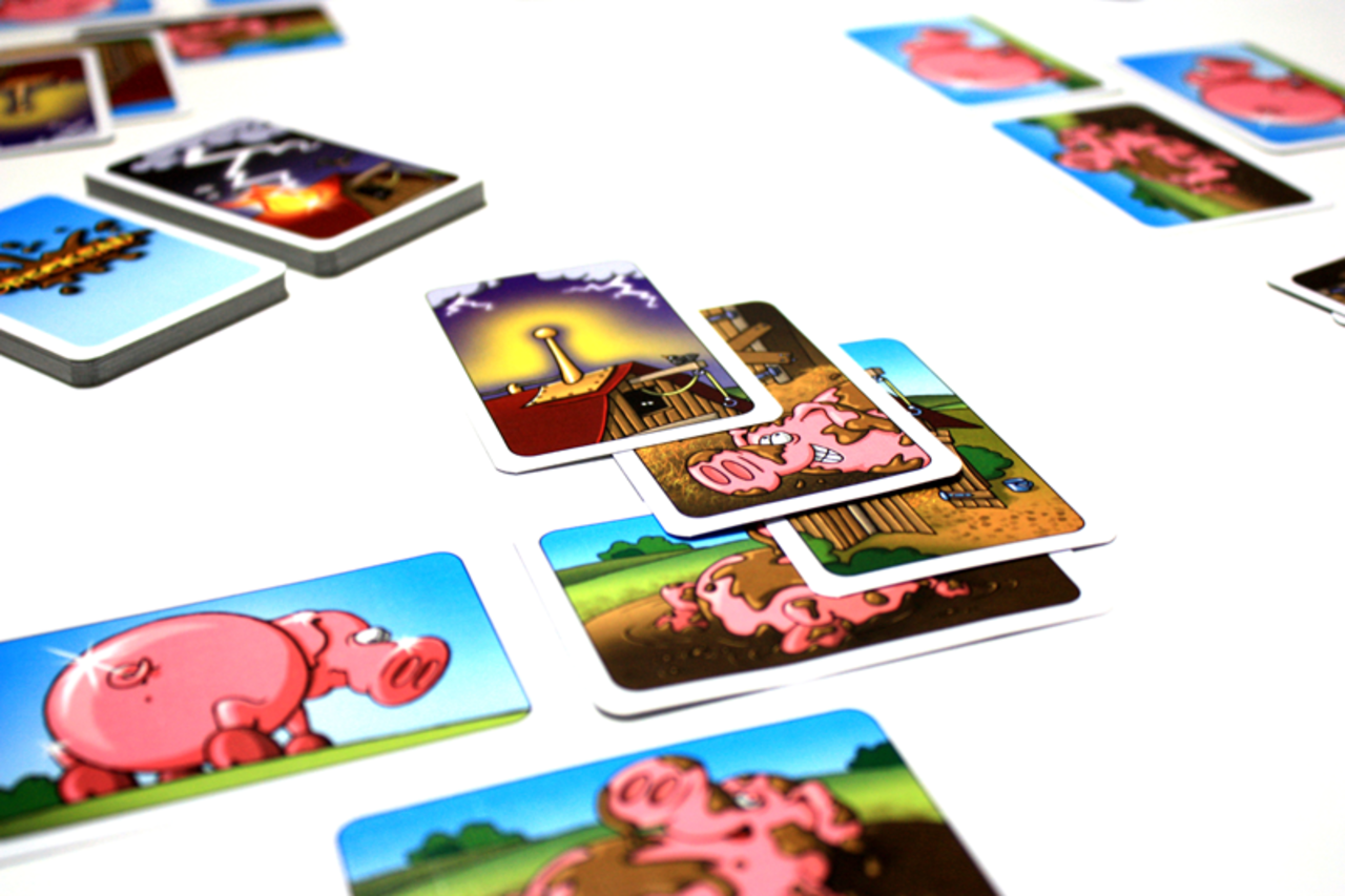 White Goblin Games Moddervarkens Kaartspel White Goblin Games Moddervarkens Kaartspel