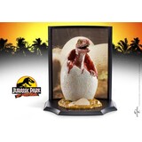 The Noble Collection Jurassic Park Toyllectible Treasure Statue Raptor Egg Life Finds A Way 12 cm