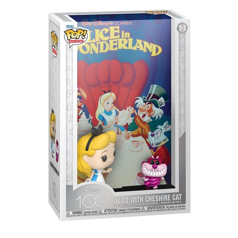Funko Disney's 100th Anniversary POP! Movie Poster & Figure Alice in Wonderland #11 Funko Disney's 100th Anniversary POP! Movie Poster & Figure Alice in Wonderland #11