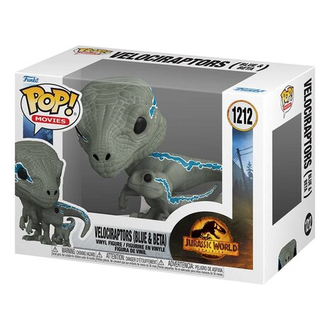 Funko Jurassic World 3 POP! Movies Vinyl Figure Blue & Beta #1212 Funko Jurassic World 3 POP! Movies Vinyl Figure Blue & Beta #1212
