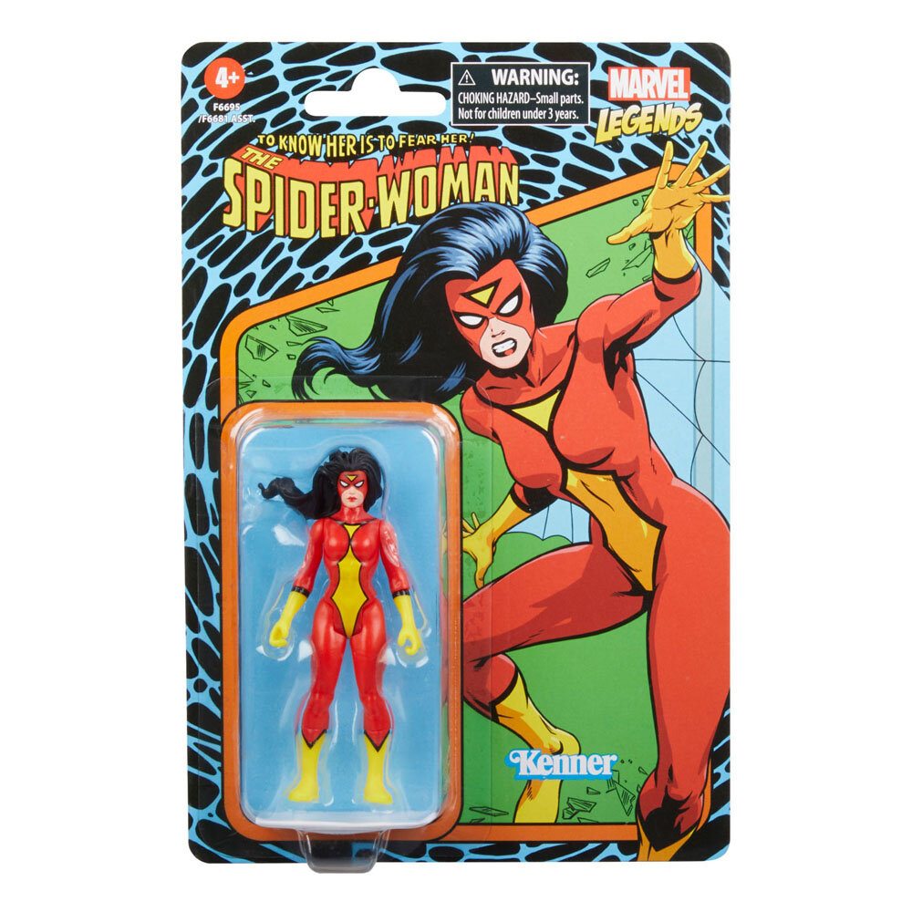 Hasbro Marvel Legends Series Retro Action Figure Spider-Woman 15 cm Hasbro Marvel Legends Series Retro Action Figure Spider-Woman 15 cm