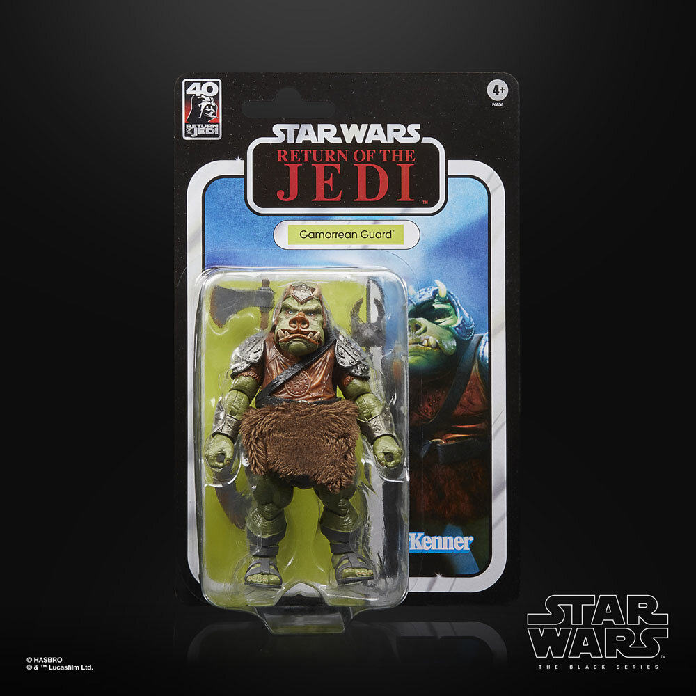 Hasbro Star Wars Episode VI 40th Anniversary Black Series Deluxe Action Figure Gamorrean Guard 15 cm Hasbro Star Wars Episode VI 40th Anniversary Black Series Deluxe Action Figure Gamorrean Guard 15 cm