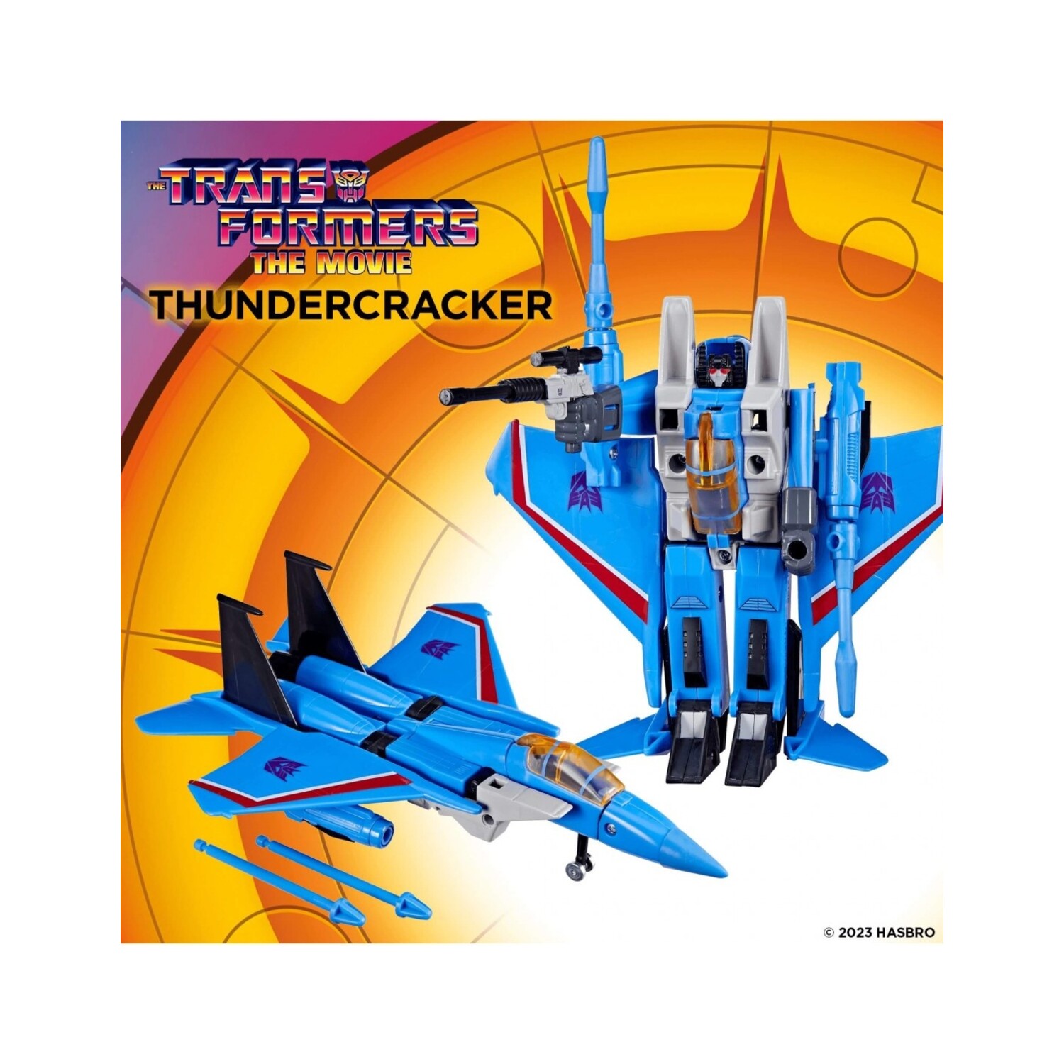 Figura TRANSFORMERS Retro TRANSFORMERS: O Filme Thundercracker