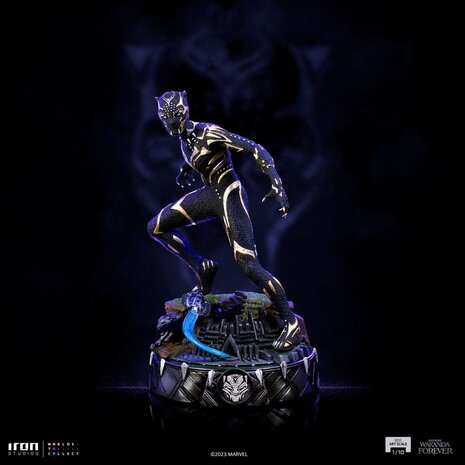 Iron Studios Marvel Art Scale Statue 1/10 Wakanda Forever Black Panther 21 cm Iron Studios Marvel Art Scale Statue 1/10 Wakanda Forever Black Panther 21 cm