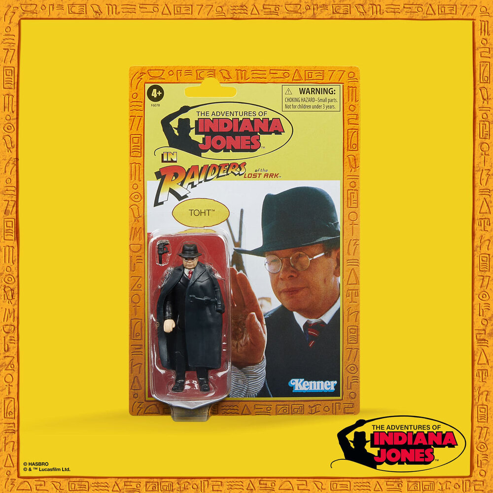 Hasbro Indiana Jones Retro Collection Action Figure Toht (Raiders of the Lost Ark) 10 cm Hasbro Indiana Jones Retro Collection Action Figure Toht (Raiders of the Lost Ark) 10 cm