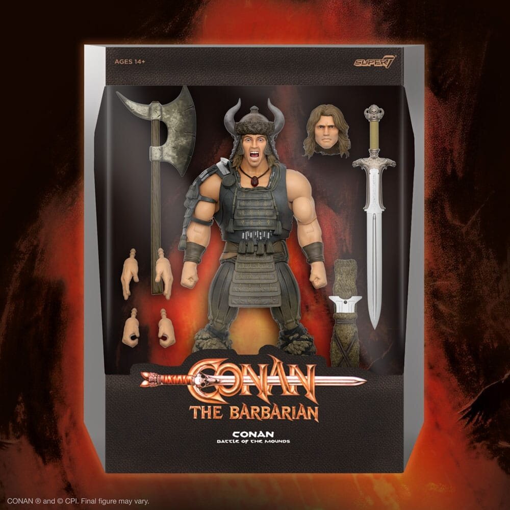 Super7 Conan the Barbarian Ultimates Action Figure Conan (Battle of the Mounds) 18 cm Super7 Conan the Barbarian Ultimates Action Figure Conan (Battle of the Mounds) 18 cm