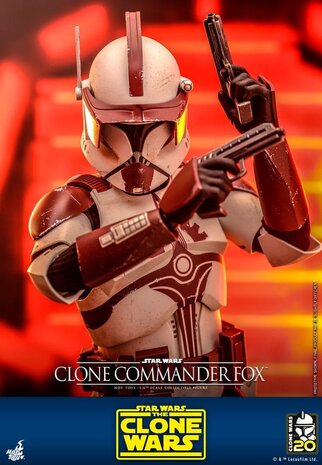 Hot Toys Star Wars: The Clone Wars Action Figure 1/6 Clone Commander Fox 30 cm Hot Toys Star Wars: The Clone Wars Action Figure 1/6 Clone Commander Fox 30 cm