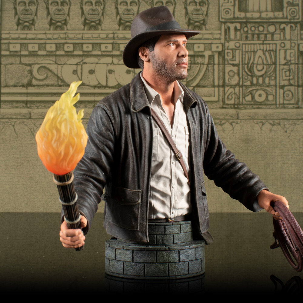 Gentle Giant Indiana Jones: Raiders of the Lost Ark Bust 1/6 Indiana Jones 15 cm Gentle Giant Indiana Jones: Raiders of the Lost Ark Bust 1/6 Indiana Jones 15 cm