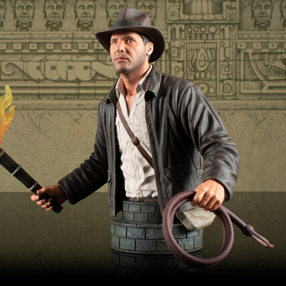 Gentle Giant Indiana Jones: Raiders of the Lost Ark Bust 1/6 Indiana Jones 15 cm Gentle Giant Indiana Jones: Raiders of the Lost Ark Bust 1/6 Indiana Jones 15 cm