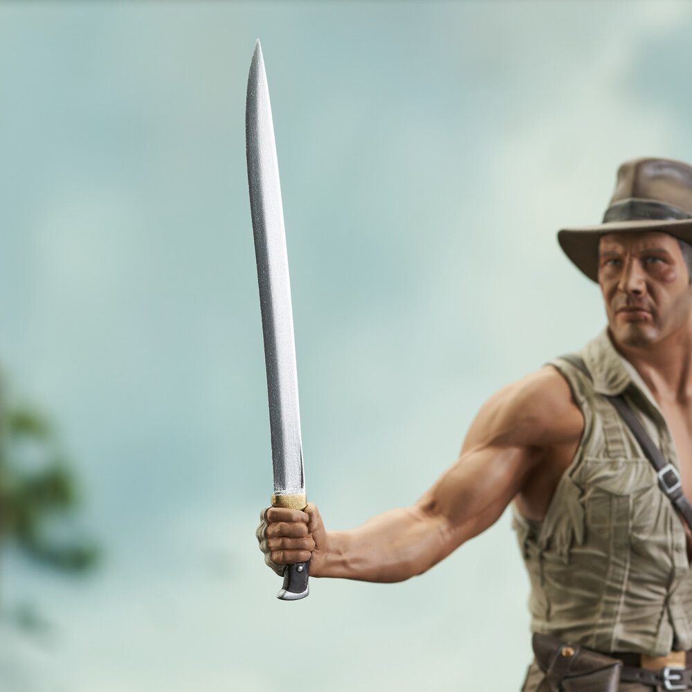 Indiana Jones and the Temple of Doom Deluxe Gallery PVC Statue Rope