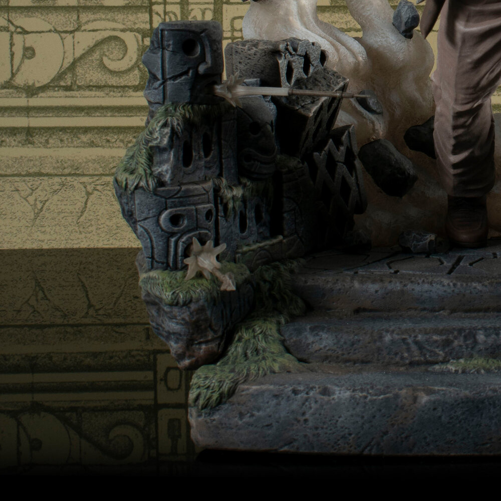 Diamond Select Toys Indiana Jones Raiders of the Lost Ark Deluxe Gallery PVC Statue Escape with Idol 25 cm Diamond Select Toys Indiana Jones Raiders of the Lost Ark Deluxe Gallery PVC Statue Escape with Idol 25 cm