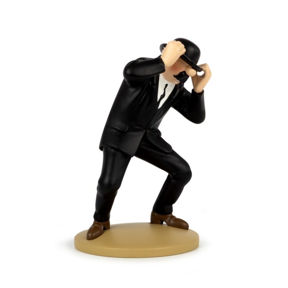 Tintinimaginatio Tintin Statuette Thomson with his Bowler Hat 11 cm