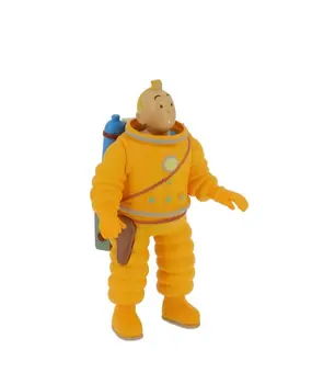 Tintinimaginatio Kuifje PVC Beeldje Astronaut 8 cm