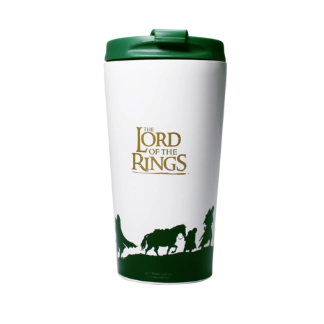 Half Moon Bay The Lord of the Rings The Fellowship Metal Travel Mug Half Moon Bay The Lord of the Rings The Fellowship Metal Travel Mug