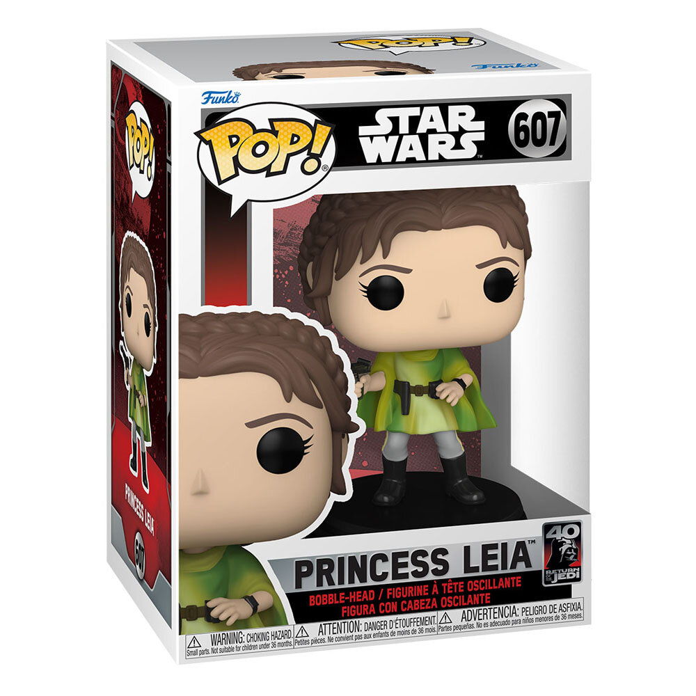 Funko Star Wars Return of the Jedi 40th Anniversary POP! Vinyl Figure Leia (BH) #607 Funko Star Wars Return of the Jedi 40th Anniversary POP! Vinyl Figure Leia (BH) #607