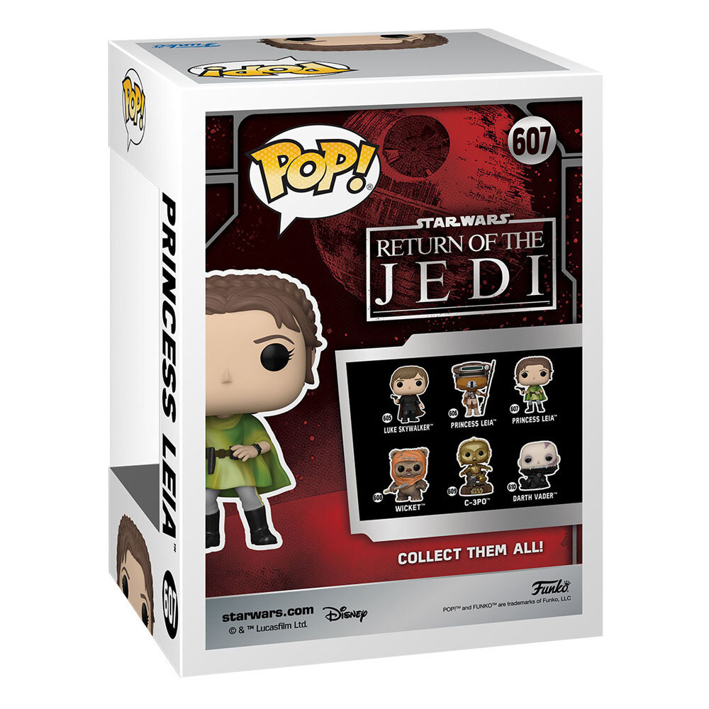 Funko Star Wars Return of the Jedi 40th Anniversary POP! Vinyl Figure Leia (BH) #607 Funko Star Wars Return of the Jedi 40th Anniversary POP! Vinyl Figure Leia (BH) #607
