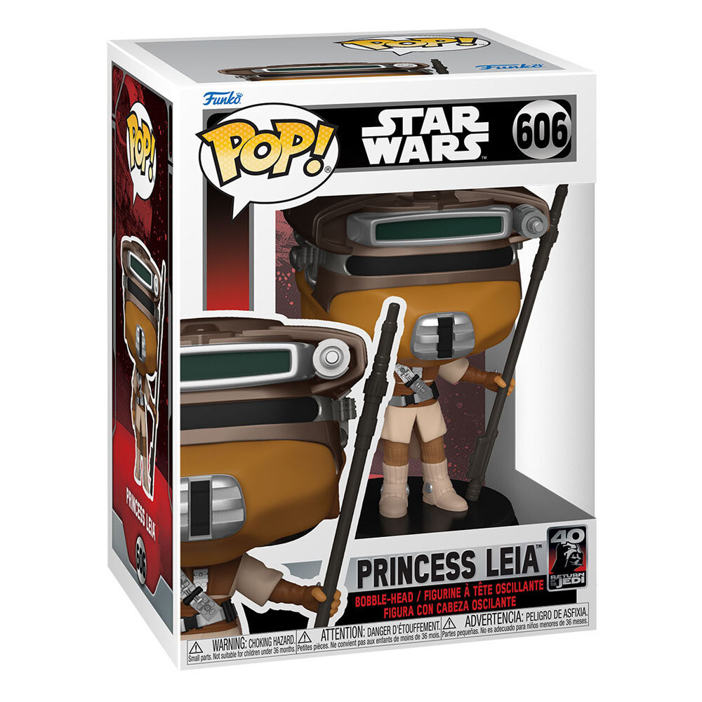 Funko Star Wars Return of the Jedi 40th Anniversary POP! Vinyl Figure Leia (Boushh) #606 Funko Star Wars Return of the Jedi 40th Anniversary POP! Vinyl Figure Leia (Boushh) #606