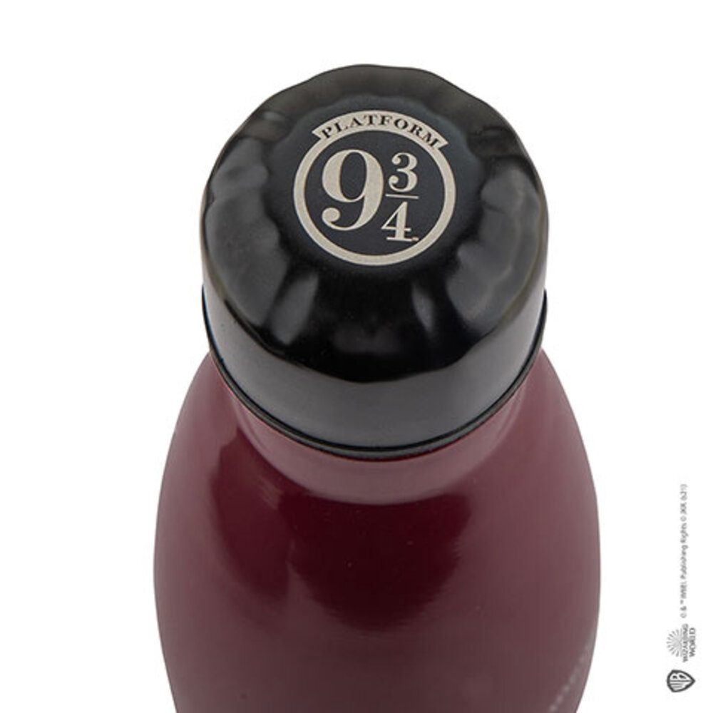 Cinereplicas Harry Potter Platform 9 3/4 Metalen Waterfles Cinereplicas Harry Potter Platform 9 3/4 Metalen Waterfles