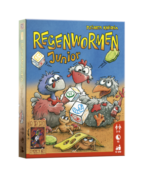 999 Games Regenwormen Junior Dobbelspel 999 Games Regenwormen Junior Dobbelspel