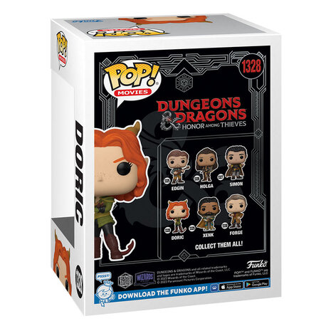 Funko Dungeons & Dragons POP! Movies Vinyl Figure Doric #1328 Funko Dungeons & Dragons POP! Movies Vinyl Figure Doric #1328